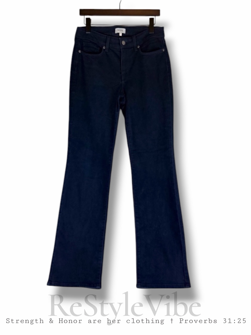 NYDJ Women’s Size 6 Denim Jeans High Rise Straight Fit LIFTXTUCK Technology